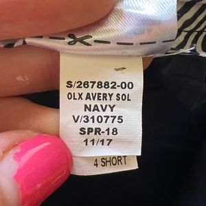 Navy Banana Republic pants